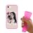 Capa Hapdey para iPhone 7 - 8 Design Selfie I am Cute em Silicone Flexível e TPU Cor-de-Rosa_3