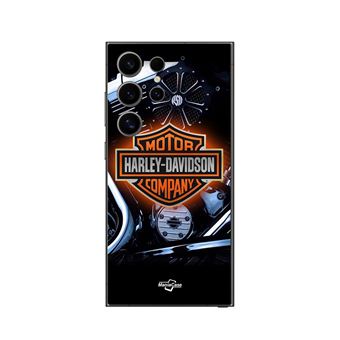 Capa Maniacase para Samsung Galaxy S25 Ultra | Logotipo Harley Davidson Das Motas - 1
