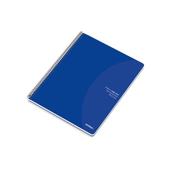 Caderno Ambar Esp A5 80F 70G com Azul L - 1
