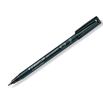 Marcador Permanente Staedtler 318-9 | Preto - 1