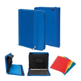 Pasta Campus A4 com 4 Anéis de 30 Mm com Zíper - 1