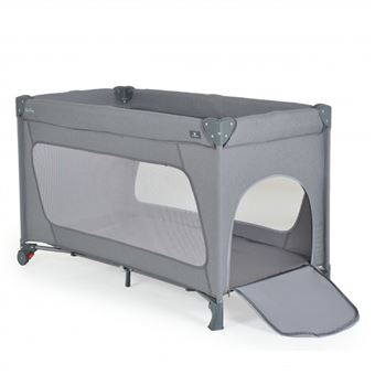 Cama de viagem Moni One Touch Dark Grey - 1