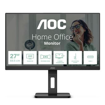 Monitor AOC Q27P3CV | LED | QHD | 4 ms | 100 Hz | 27" | F - 1