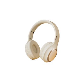 Auscultadores Wireless Acer OHR300 | 40mm | Type-C | 60h | Bluetooth5.3 | Bege - 1