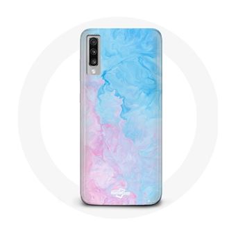Capa Maniacase para Samsung Galaxy A50 Fundo Azul Rosa - 1
