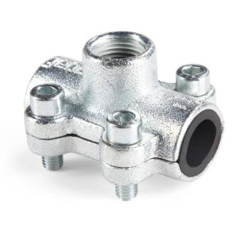 Braçadeira de reparo de tubos Gebo  3/4"" 1,6MPa (16 bar) 1/2"" Fêmea - 1