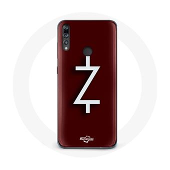 Capa Maniacase para Huawei P30 Lite Ozark Temporada 4 Logotipo Z Branco Fundo Vermelho - 1