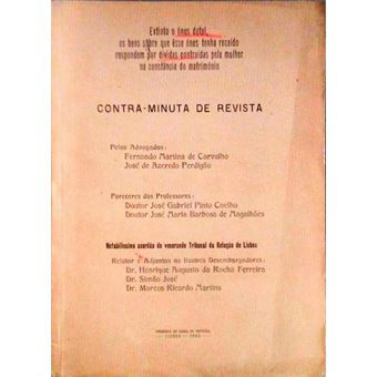 Contra-minuta de revista. - 1