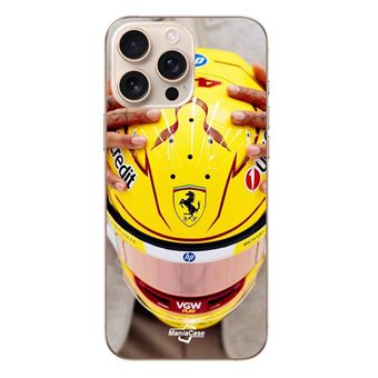 Capa Maniacase para Iphone 16 Pro Max | Hamilton 44 Capacete Ferrari Oficial - 1