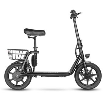 Trotinete Elétrica Dobrável com Assento SAMEBIKE SM-C02 | 500W | 36V | 13Ah | 14&quot; | Preto - 1