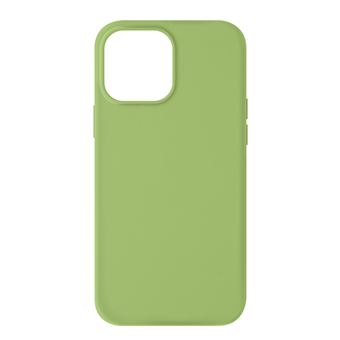 Capa de Silicone com Acabamento Semi-rígido Soft-touch Avizar para iPhone 13 Pro Max - Verde - 1