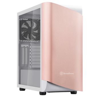 Caixa para Computador Silverstone SETA A1 | Rosa dourado - 1