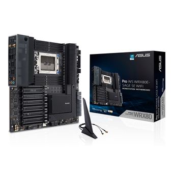 Motherboard ASUS Pro WS WRX80E-SAGE SE WIFI II | Preto - 1