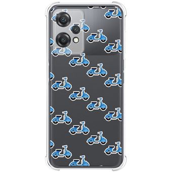 Capa Tumundosmartphone de silicone anti-choque para Oneplus Nord CE 2 Lite 5G desenhos de scooter de design - 1