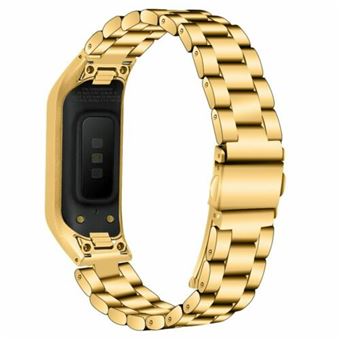 Bracelete de Aço e Ferramenta G4M para Samsung Galaxy Fit e R375 - Ouro - 1