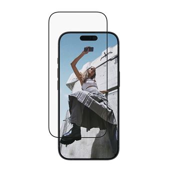 Protetor de Ecrã para Telemóvel PanzerGlass SAFE. by PanzerGlass® Screen Protector w. Black Frame iPhone 17 | 16 Pro | Ultra-Wide Fit w. EasyAligner | Transparente - 1