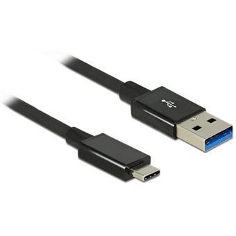 Cabo Usb DeLOCK 1m USB 3.1 Gen 2 Type-C/Type-A | Preto - 1