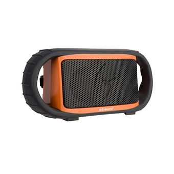 Coluna portátil artsound r9 bt 6 w preto, laranja - 1