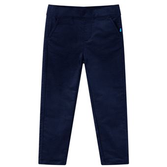 Calças para criança | vidaXL | azul-marinho escuro 116 | 5 a 6 anos - 1