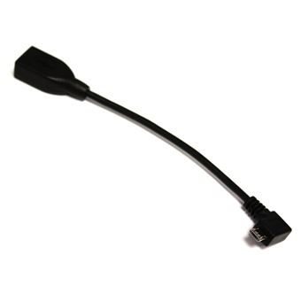 Cabo Micro USB OTG BeMatik para Smartphones e Tablets com Ângulo
