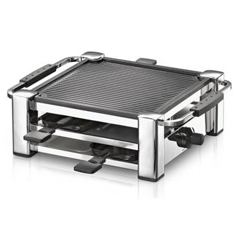 Grelhador de Interior Rommelsbacher RCC 1000 | Cromado - 1