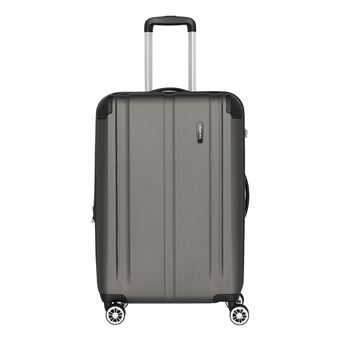 Mala de Viagem Travelite City | 68 cm | 4 rodas | 78 L | Antracite - 1