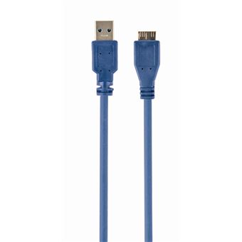 Cabo Usb Gembird CCP-mUSB3-AMBM-0.5M | Azul - 1