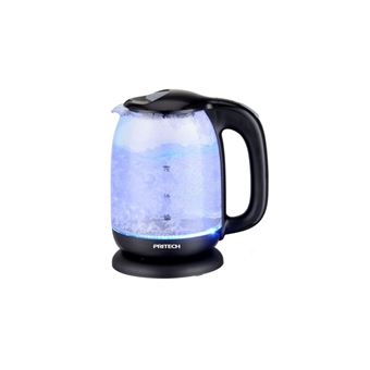 Chaleira Elétrica PRITECH KA-095 | 1,7 L | 2200W - Preto/Transparente - 1