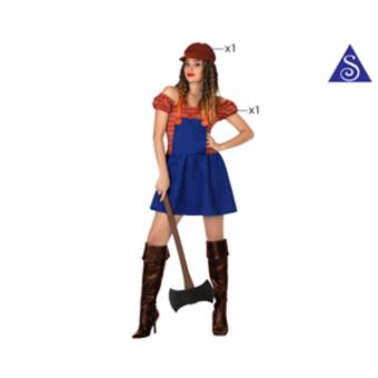 Disfarce Atosa de Lenhador, t3 Adulto - 1