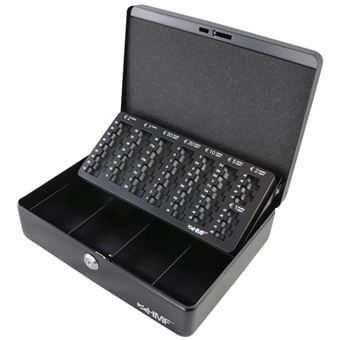 Caixa para Notas e Moedas HMF 10015-02 | Preto - 1