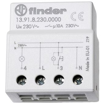 Relé de energia Finder 13.91.8.230.0000 | Cinzento - 1
