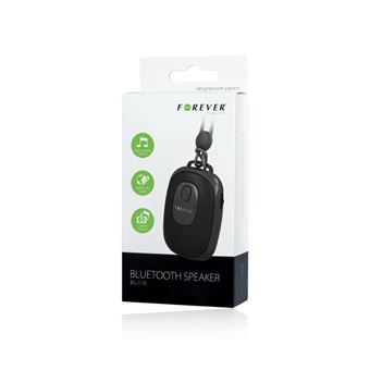 Coluna Bluetooth Portátil Forever 3W Com Obturador Para Câmara