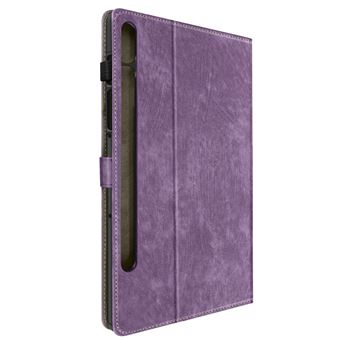 Capa de Fólio Avizar para Samsung Galaxy Tab S9 e S9 FE Função de suporte Violeta - 1