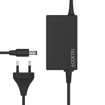 Carregador de Portátil Accetel PCA-005 para Sony | 19.5V | 3.9A | 75W | 6.5x4.4mm | Preto - 1