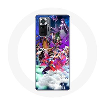 Capa Maniacase para Xiaomiredmi Note 10 Pro Les Cavaloiers Du Zodíaco Anime Culte Saint Seiya Anime - 1