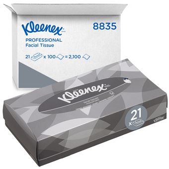 Lenço Facial Kleenex 8835 | Branco - 1