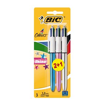 Esferográfica BIC 4 Colours Shine - 1