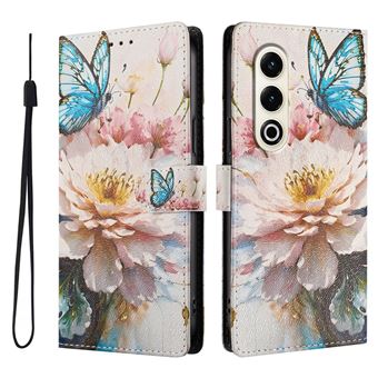 Capa FLOODKING para itel S25 | Suporte | Porta-Cartões e Alça | Padrões Decorativos | Rosa - 1