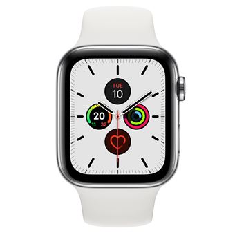 Smartwatch Apple Watch Series 5 | 44 mm | Aço Inoxidável, Branco - 1