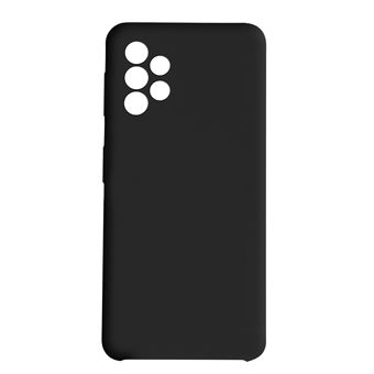 Capa Avizar para Samsung Galaxy A72 | Silicone Semi-Rígido | Soft Touch | Colecção Venus - Preto - 1