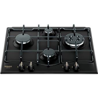 Placa a Gás Hotpoint PCN 640 T (AN) R /HA | 59 cm | 4 Zonas | Antracite - 1