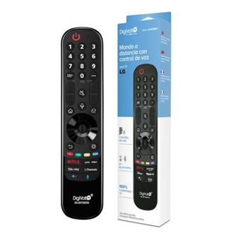 Comando/Controlo Remoto com Controlo de Voz para Televisão LG, DIGIVOLT LG-62MIC | Preto - 1