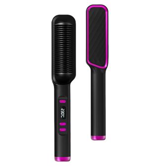 Escova de alisamento CO-Phénix | Aquecimento rápido PTC | visor LCD de temperatura - 1