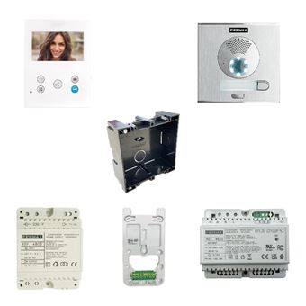 Kit Vídeo Porteiro City VEO-XS WIFI DUOX PLUS 1L Fermax – 94511 - 1