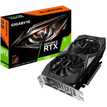 Placa de Vídeo GIGABYTE GeForce RTX 2060 D6 6G | Preto - 1
