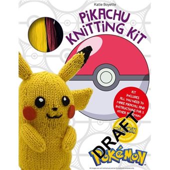 Pokemon Knitting Pikachu Kit - 1