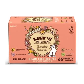 Comida húmida para gatos lily's kitchen he631015 85 g - 1