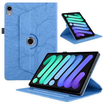 Capa Flip FOXDOCK para ipad mini 6/mini 7 | Rotação de 360° | Suporte Vertical | Azul - 1