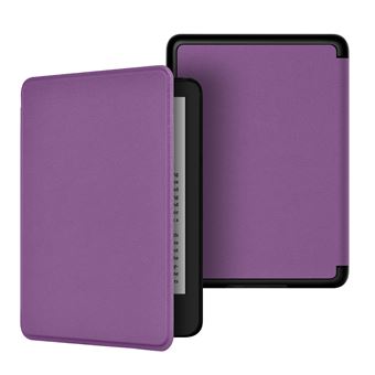 Capa FLOODKING para Amazon Kindle Paperwhite4 | Couro PU Magnético | Modo Automático | Proteção Total | Roxo - 1
