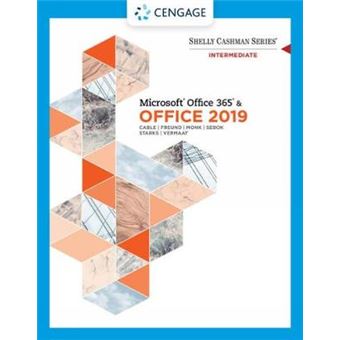 Shelly Cashman Series Microsoft Office 365  Office 2019 Intermediate Mindtap Course List - 1